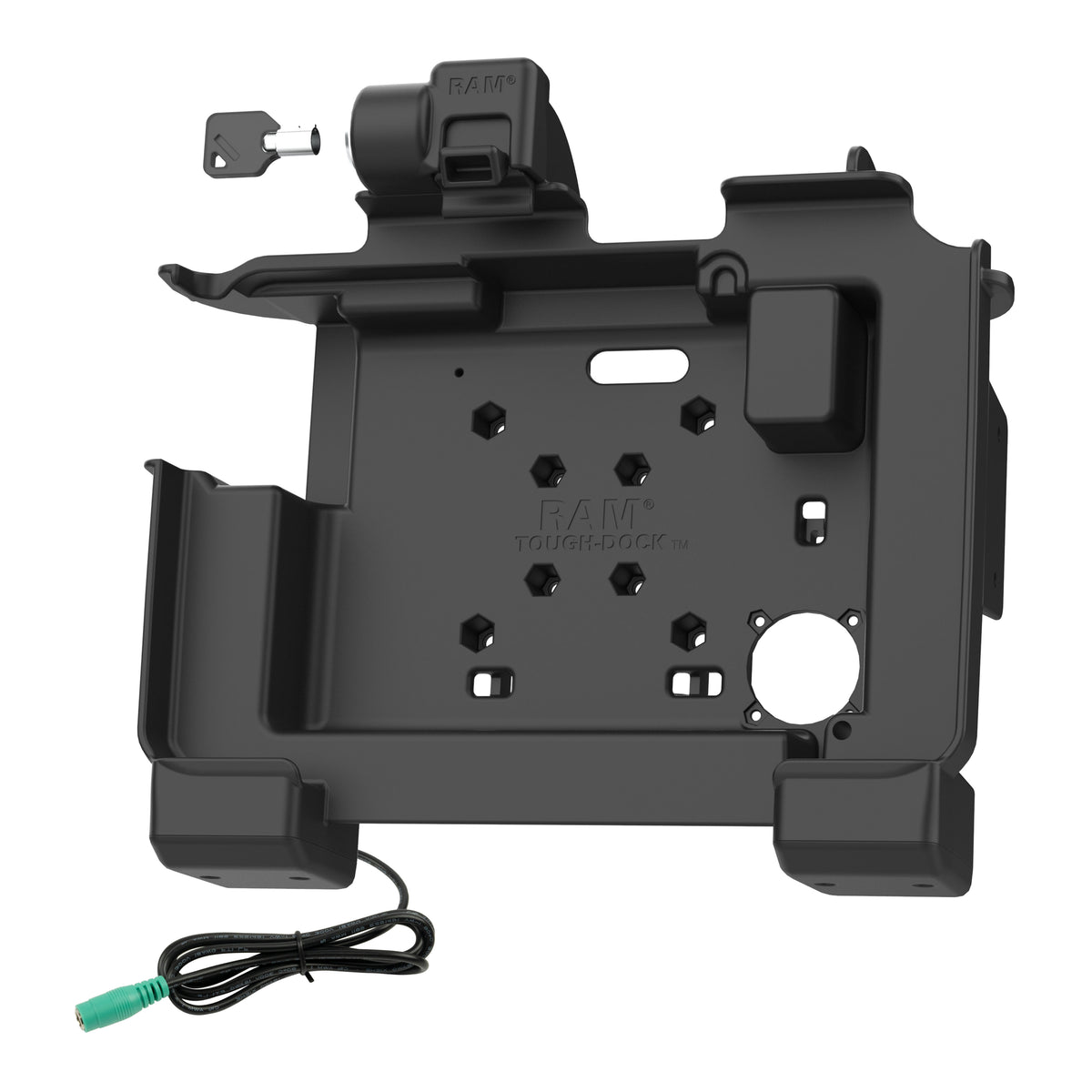 RAM Powered Locking Dock for Zebra ET60 & ET65 Tablets – RAM-HOL-ZE25PLU