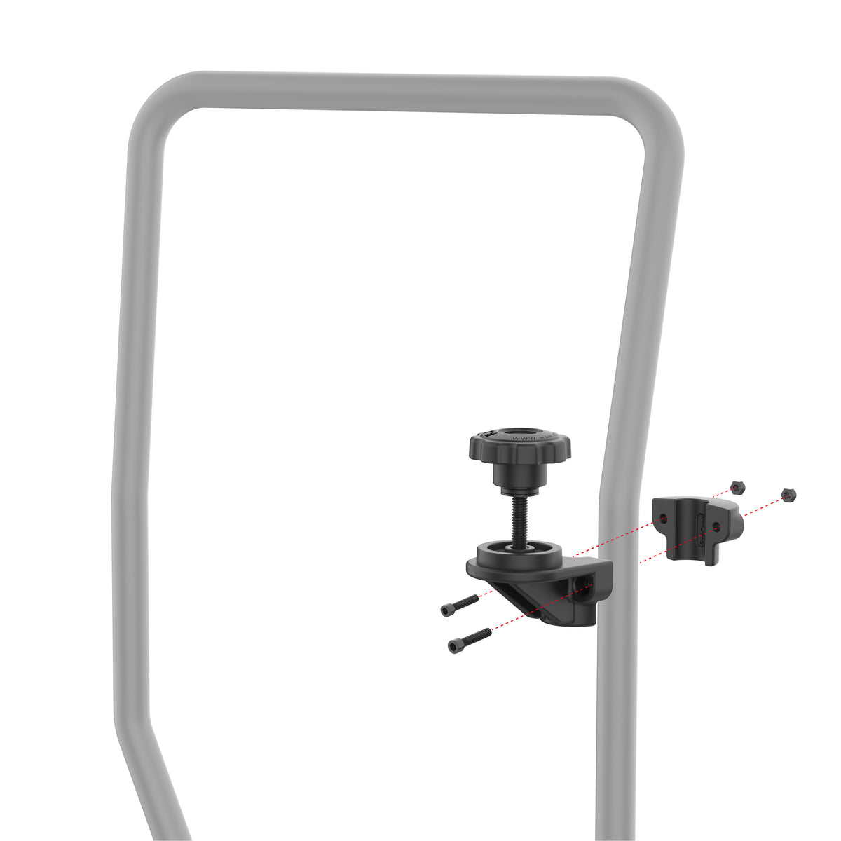 RAM 90-Degree Swing Arm Flange Base for Tough-Bar – RAM-TB-471U