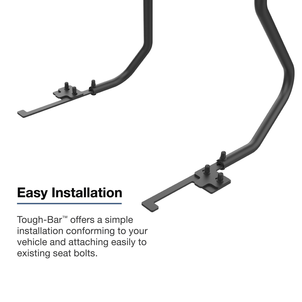 RAM Tough-Bar Vehicle Mounting Base for 2019-2026 Chevrolet Silverado 4500/5500 with Bench Seat – RAM-TB-5