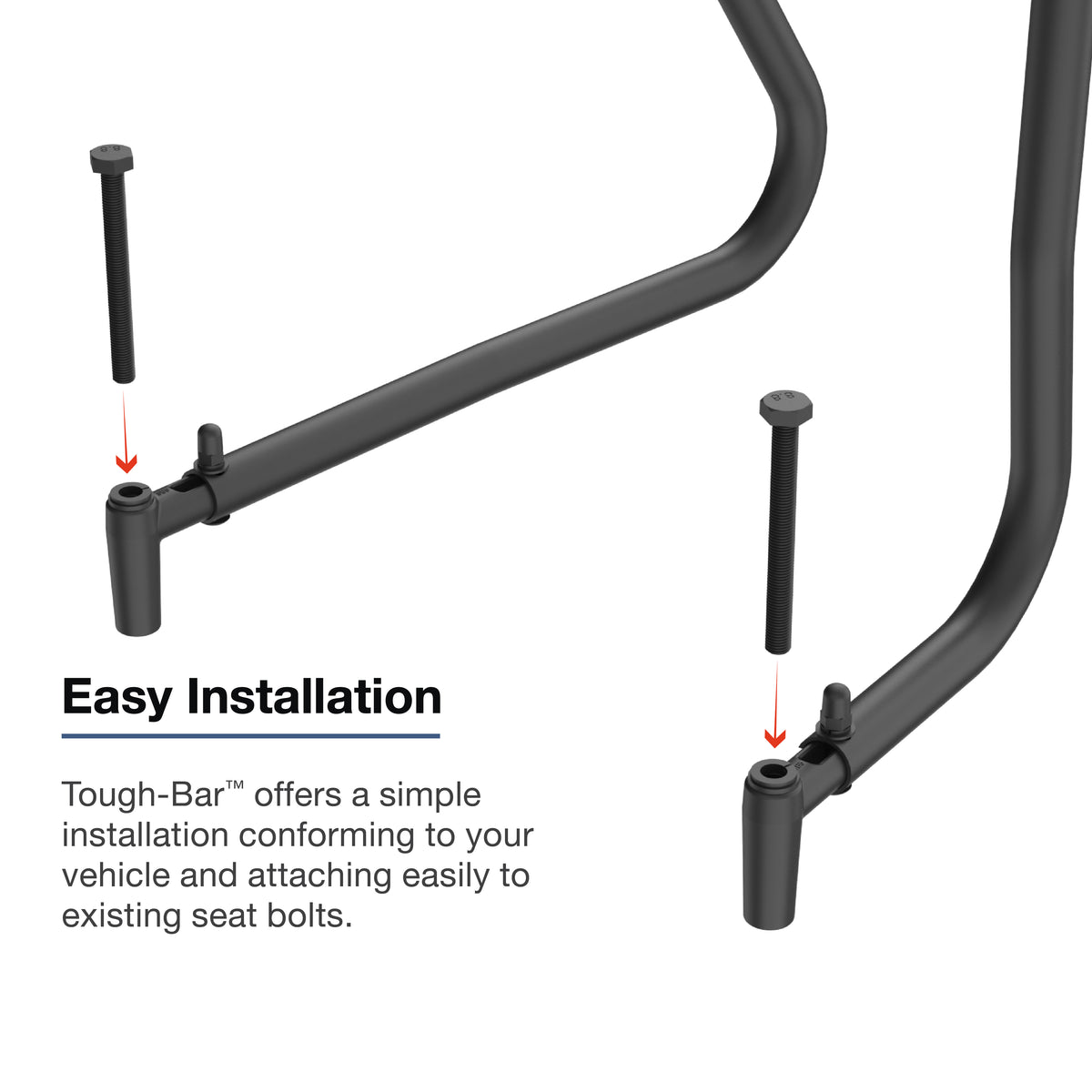 RAM Tough-Bar Vehicle Mounting Base for 2023-2025 Nissan Ariya – RAM-TB-69