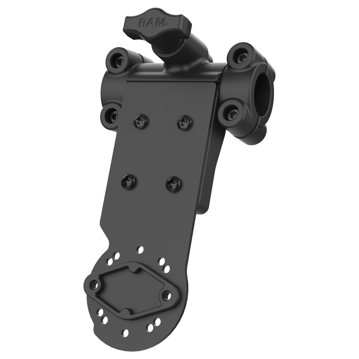 RAM Friction Hinge Mount with AMPS Bracket for Tough-Bar – RAM-TB-FH1-1P1U