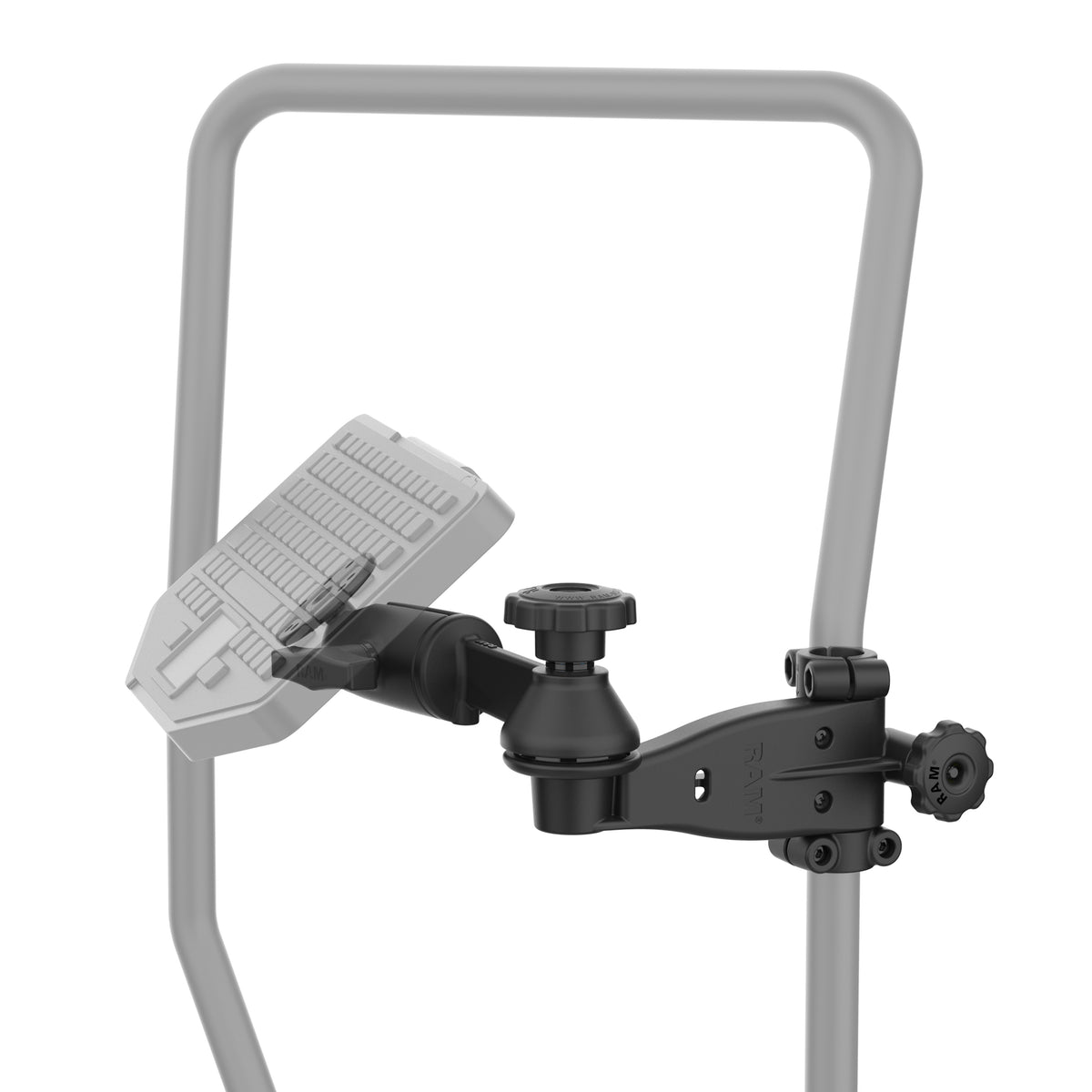RAM Friction Hinge 6" Arm & 6" Swing Arm with C Size Ball for Tough-Bar – RAM-TB-FHA3-SW1BU
