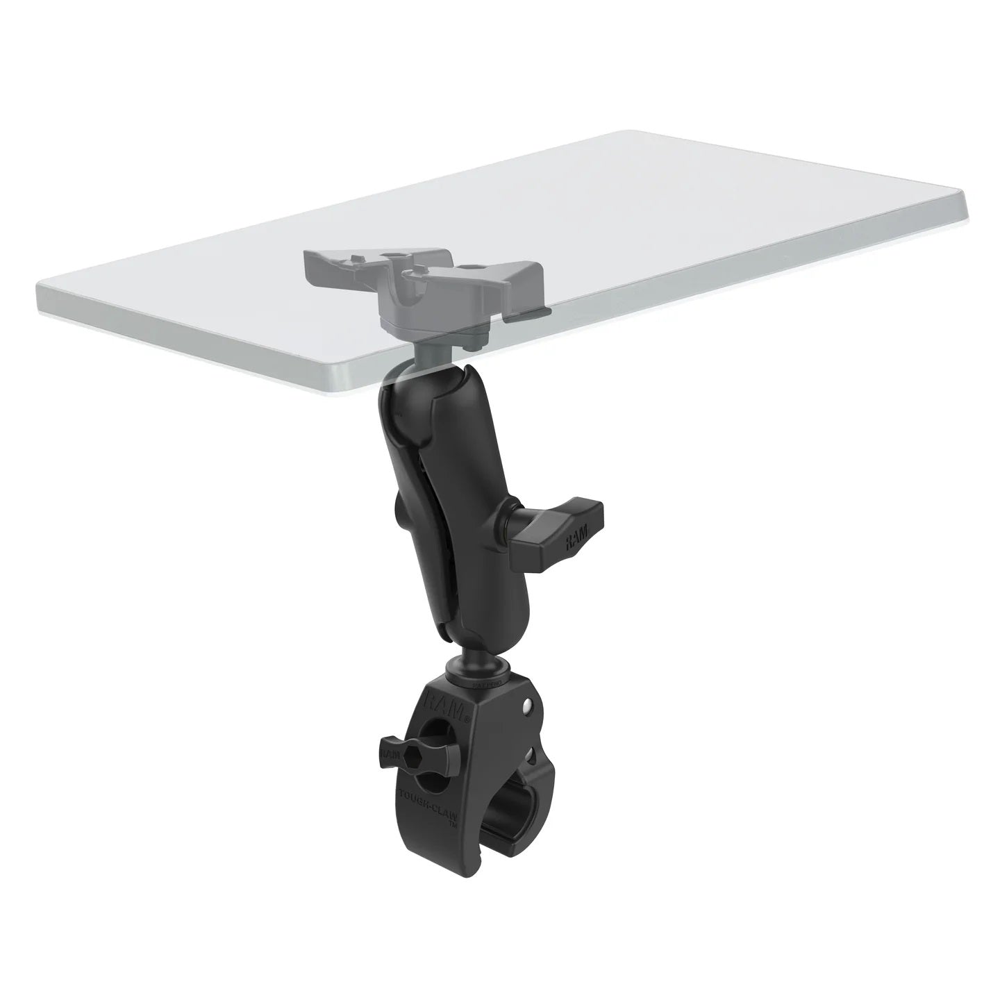 RAM® Tough-Claw™ Heavy-Duty Starlink Mini Rail Mount | Rugged Adjustable C-Size Kit