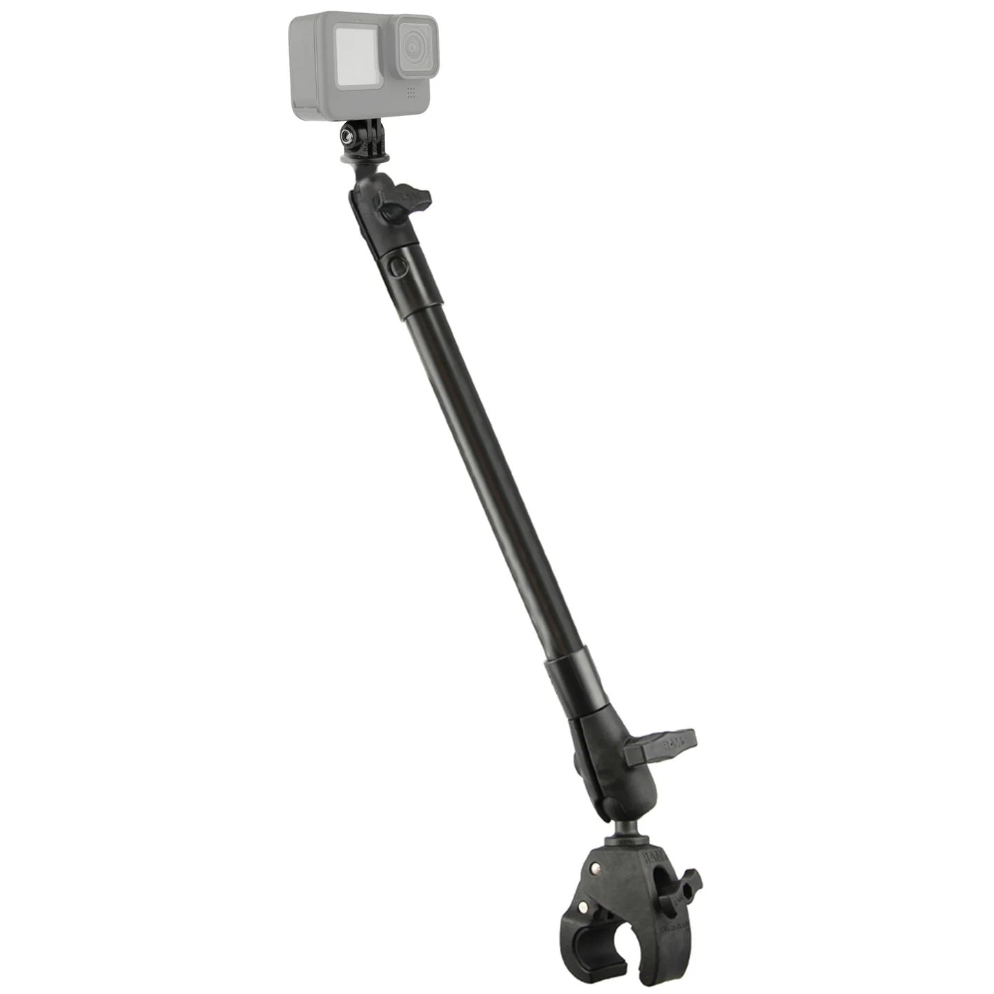 RAM® Tough-Pole™ 22" Action Camera Mount with Medium Tough-Claw™ Clamp | RAP-404-PP12-GOP1