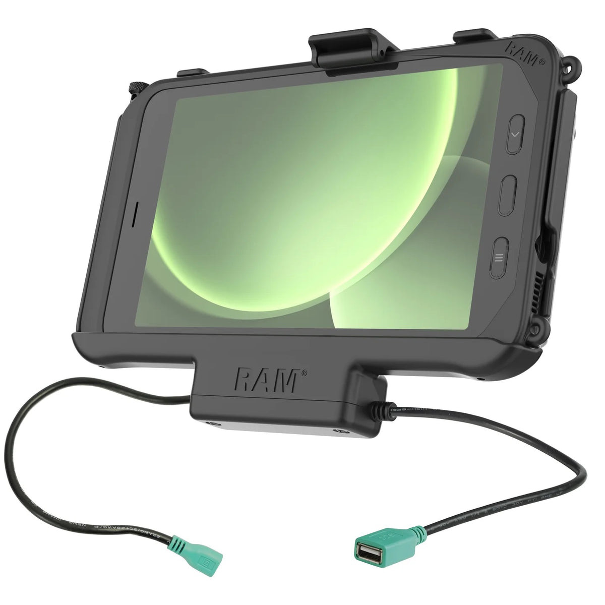 RAM Mounts EZ-Roll'r Power + Data Dock for Samsung Tab Active5 , 3 & 2