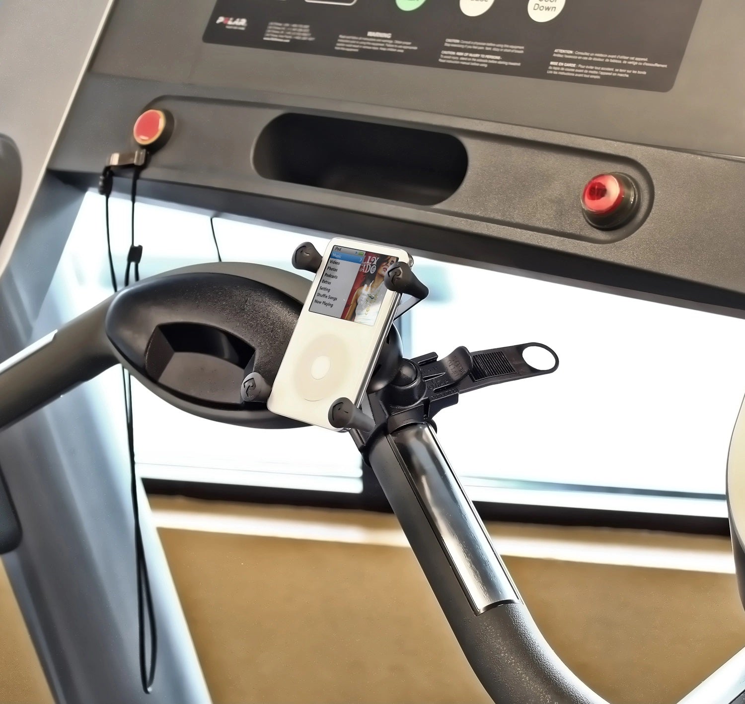 RAM X-Grip Phone Mount with EZ-Strap Rail Mount – Universal Handlebar & Rail Smartphone Holder
