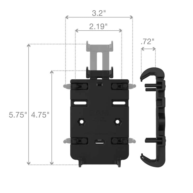 RAM Mount Quick-Grip Phone Holder