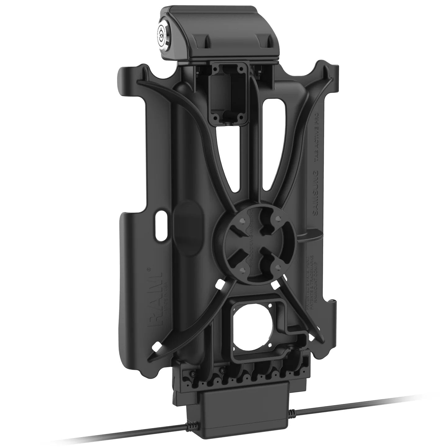 RAM Locking GDS Tough-Dock + Dual USB-A for Samsung Tab Active4 Pro