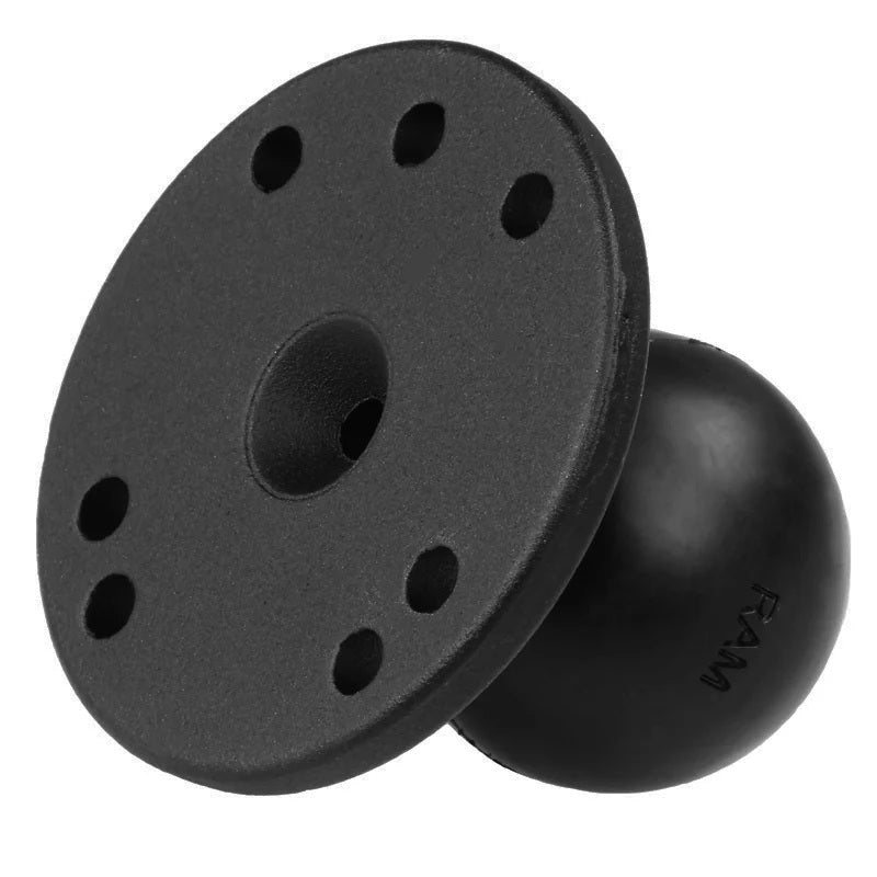 RAM® 2.5" Round Base Plate with 1.5" Ball – C- Size & AMPS Compatible