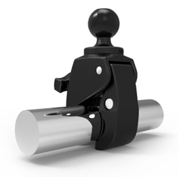 RAM® X-Grip® Large Phone Mount with Tough-Claw™ Small Clamp & Long Arm – Universal Motorcycle, Bike & ATV Phone Holder