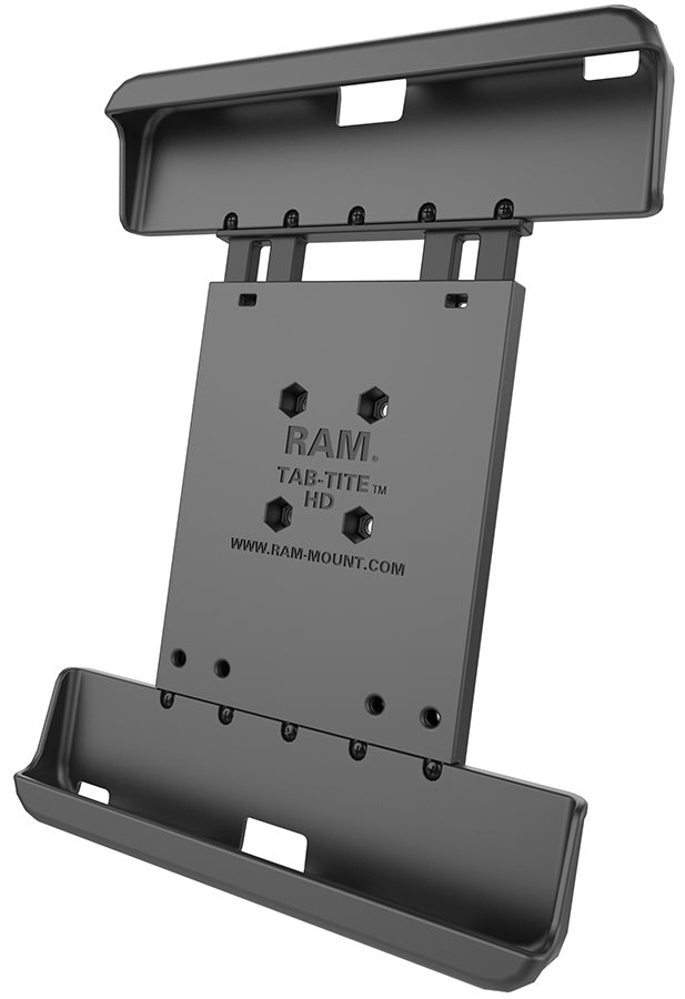 RAM Tab-Tite Quick Release Spring Loaded Holder for 10" Tablets with Case