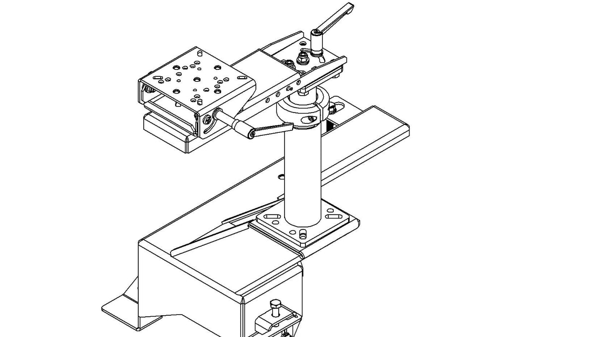 Standard Pedestal Mount Package for 2004-2022 Freightliner M2 106/112 with bucket seats