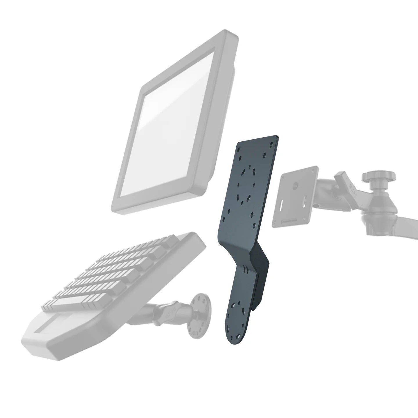 RAM Mounts Heavy Duty Accessory  /Display Bracket