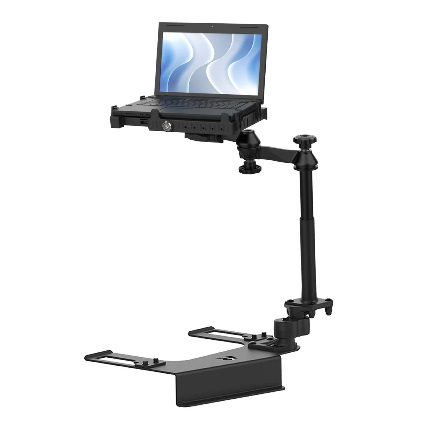 No-Drill Vehicle Laptop Mount with Tough-Tray™ III for Chevrolet Colorado | RAM Mounts