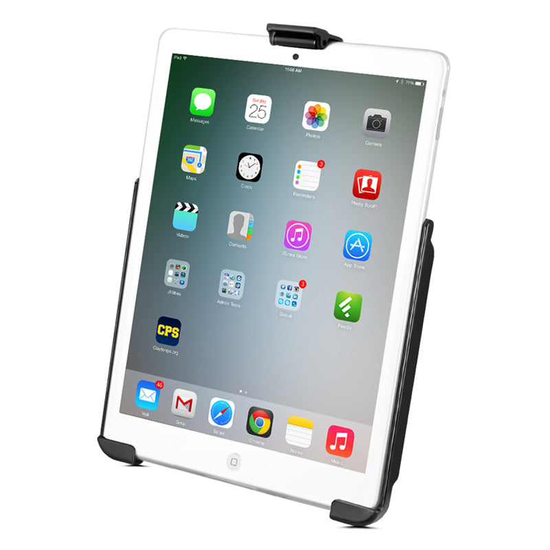 RAM EZ-Roll’r Cradle with 1" Ball Round Base for Apple iPad mini