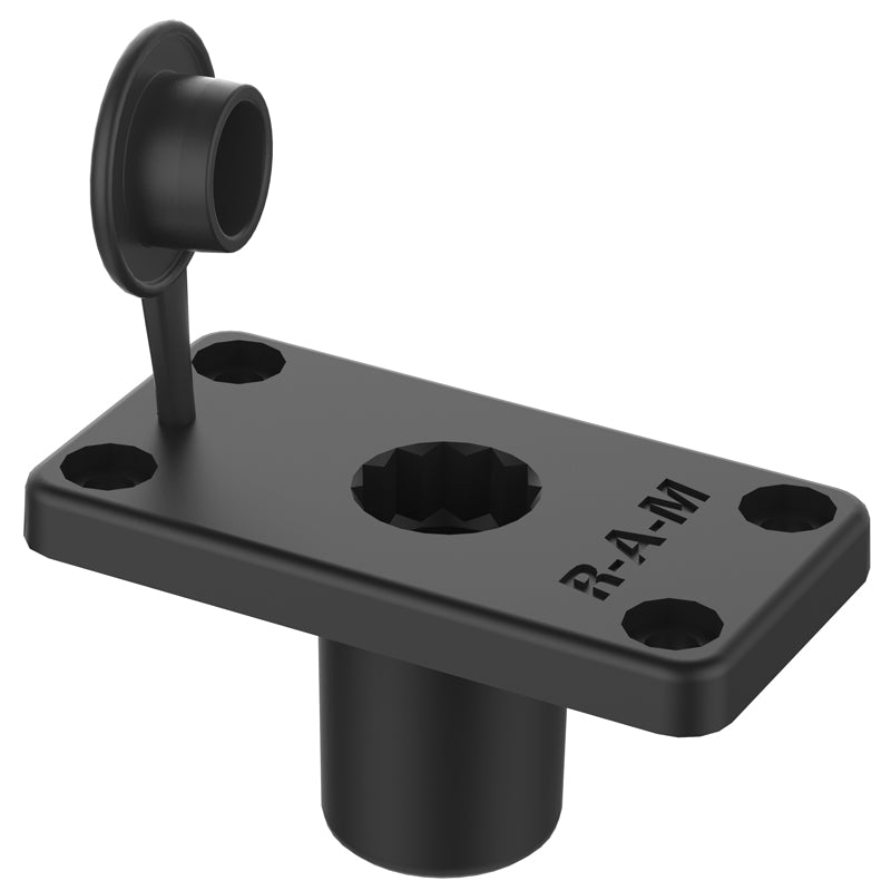 RAM Flush Mount Drill Base for Spline Post