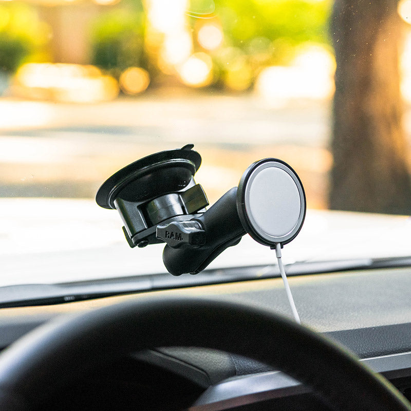 RAM Twist-Lock Suction Cup Mount with Apple MagSafe Adapter