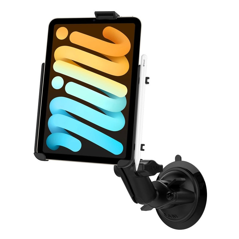 RAM Twist-Lock Suction Cup Mount for Apple iPad mini (A17 Pro) & mini 6