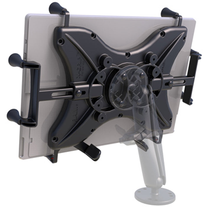 RAM® X-Grip® 12"–13" Tablet Holder – Heavy-Duty Universal Mounting Cradle for Rugged Tablet Setups