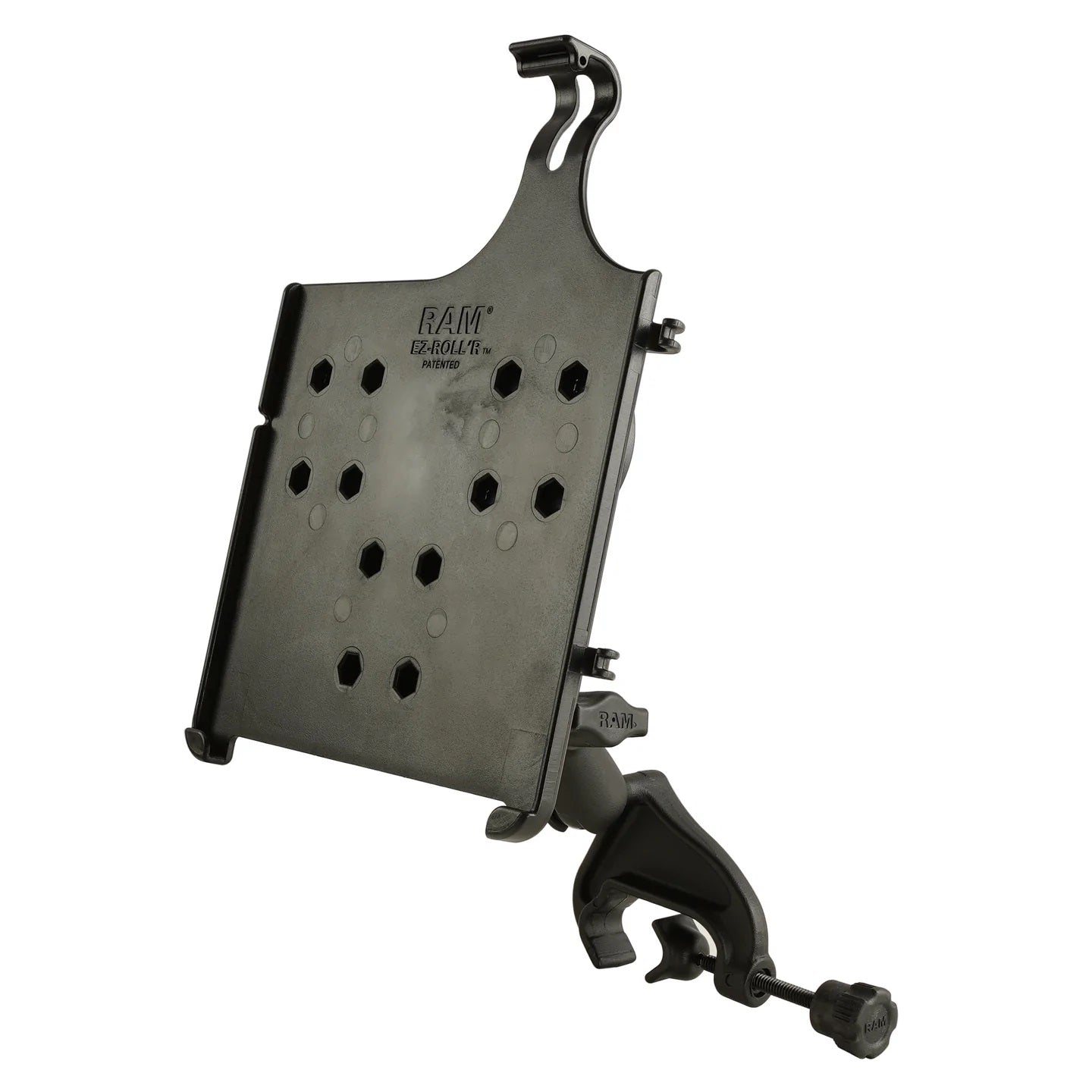 RAM Mounts Yoke Clamp Mount with Cradle for Apple iPad - Thumbnail 2