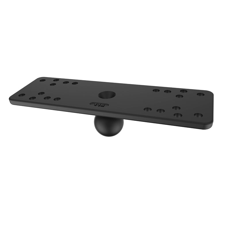 RAM Universal Marine Electronics Mounting Plate with B Size 1" Ball | RAM-B-111BU