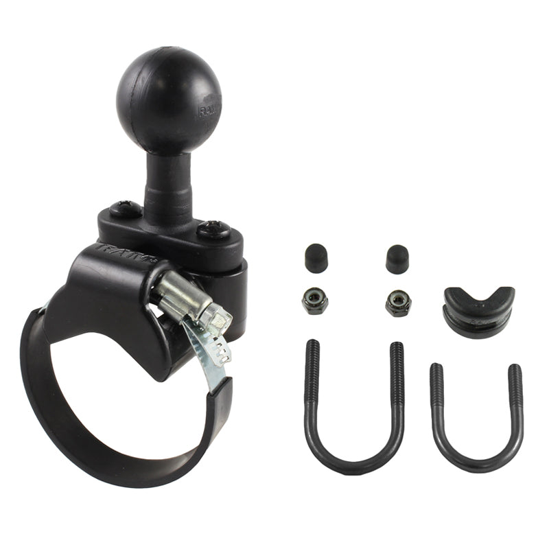 RAM Rail Base U-Bolt ATV/UTV Strap & 1.5" Ball for Rails up to 3.15" RAM-231Z-2U