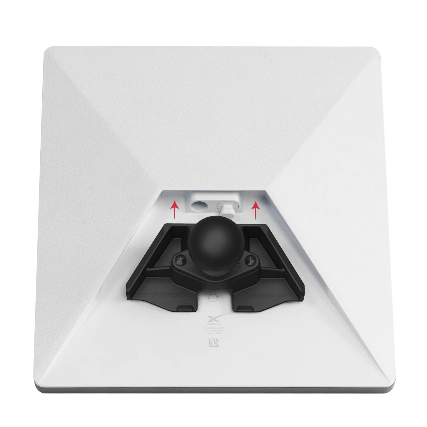 Heavy-Duty Triple Suction Mount for Starlink Mini – RAM® Twist-Lock™ C-Size Kit