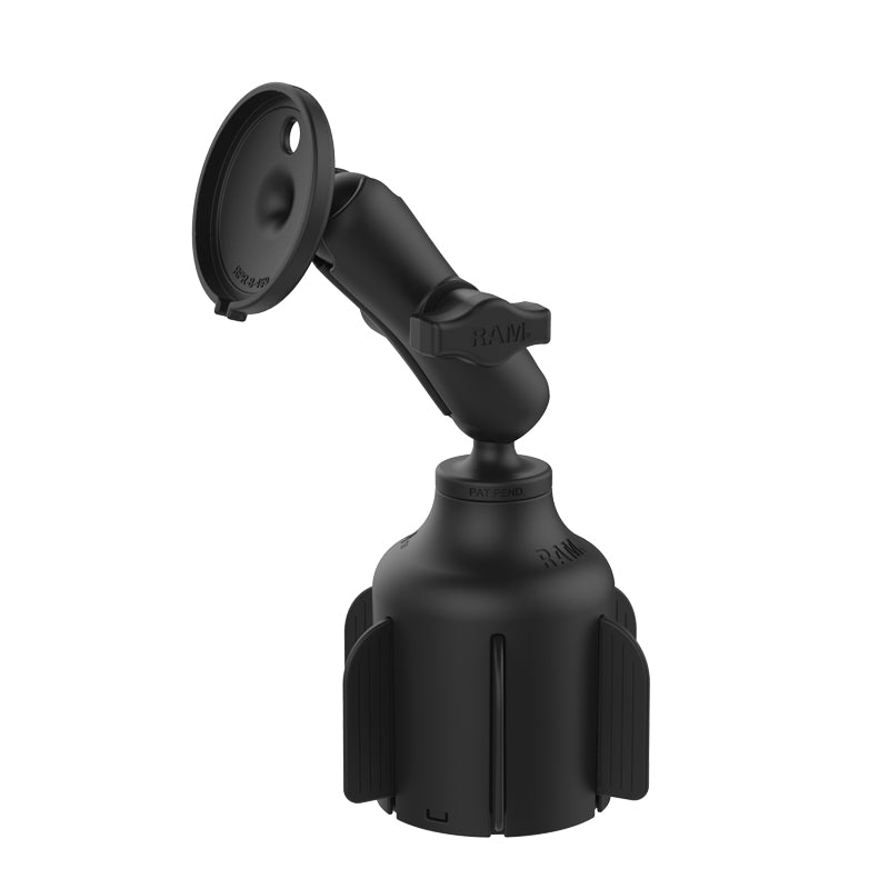 RAM Mounts Stubby Vehicle Cup Holder Ball Mount - Thumbnail 2