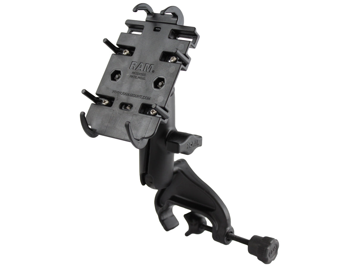RAM Yoke Clamp Mount with Universal Quick-Grip Cradle