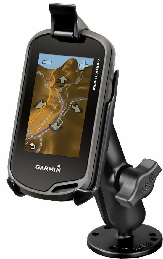 RAM Drill Down 1" Ball Mount for Garmin Approach G5 and Oregon Series