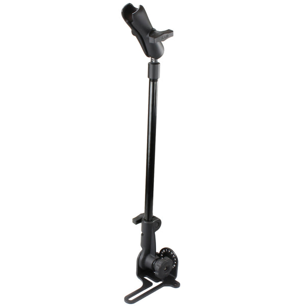 RAM Pod HD No Drill Vehicle Mount with 18" Aluminum Rod and Socket Arm