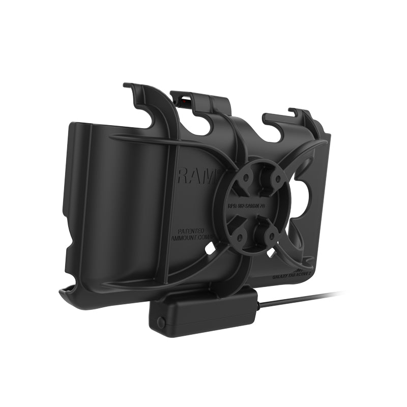 RAM EZ-Roll'r Powered Dock for Samsung Tab Active5, 3 & 2