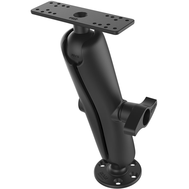 RAM Drill Down Marine Long Mount for  9" - 12" Fish Finders