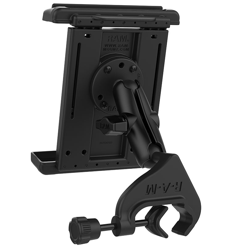 RAM Tab-Tite Yoke Clamp Mount for 8" Tablets with a Case