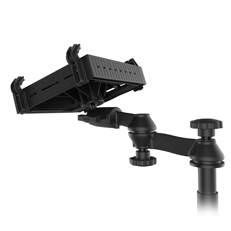 RAM No-Drill Laptop Mount for 1999-2016 Ford F-250 - F-750, Excursion +