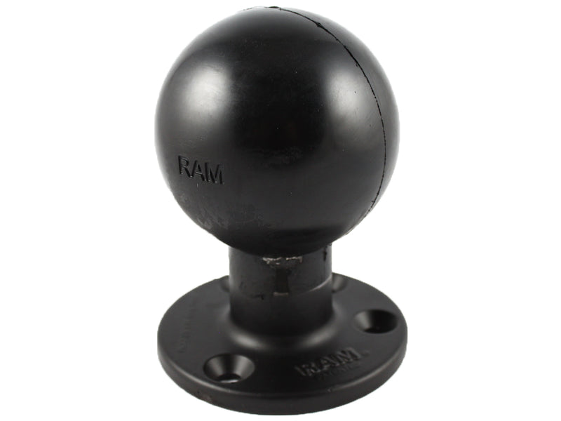 RAM Mount 3.68" Diameter Round Base with 3.38" Rubber Ball