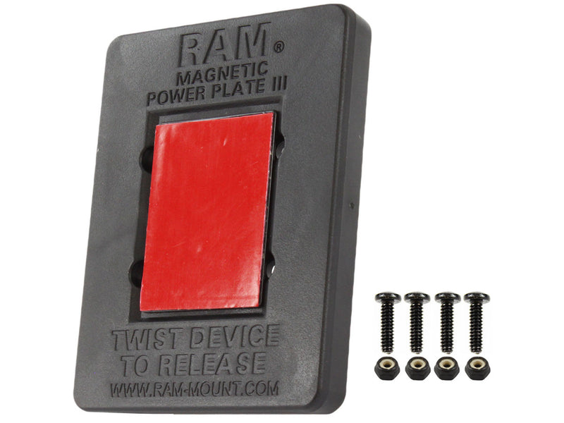 RAM Mount Magnetic Power Plate Holder / Cradle for Radar Detectors