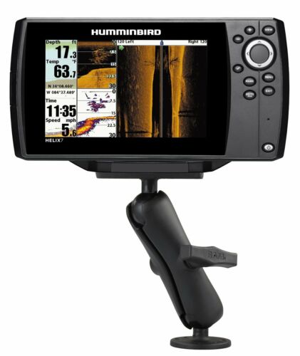RAM Standard Arm Drill Down 1.5" Ball Mount for Humminbird Helix 7