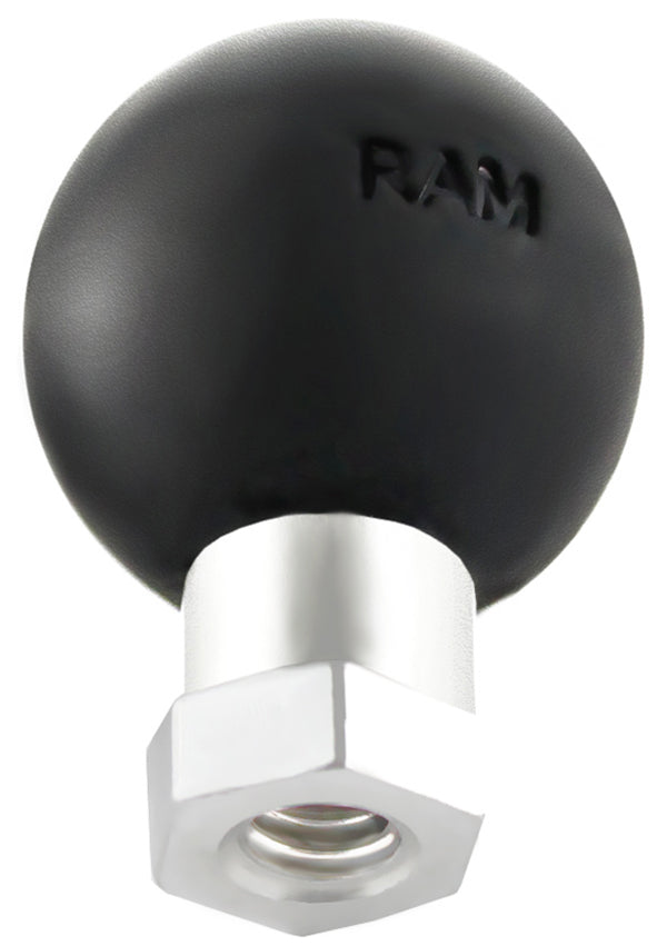 RAM 1" Ball with 1/4"-20 Female Threaded Hole and Hex Post