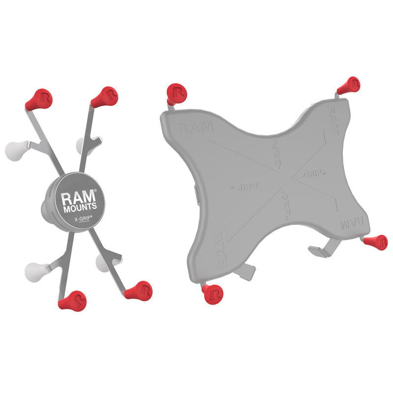 RAM Red Replacement X-Grip Rubber Post Caps 4 Pack