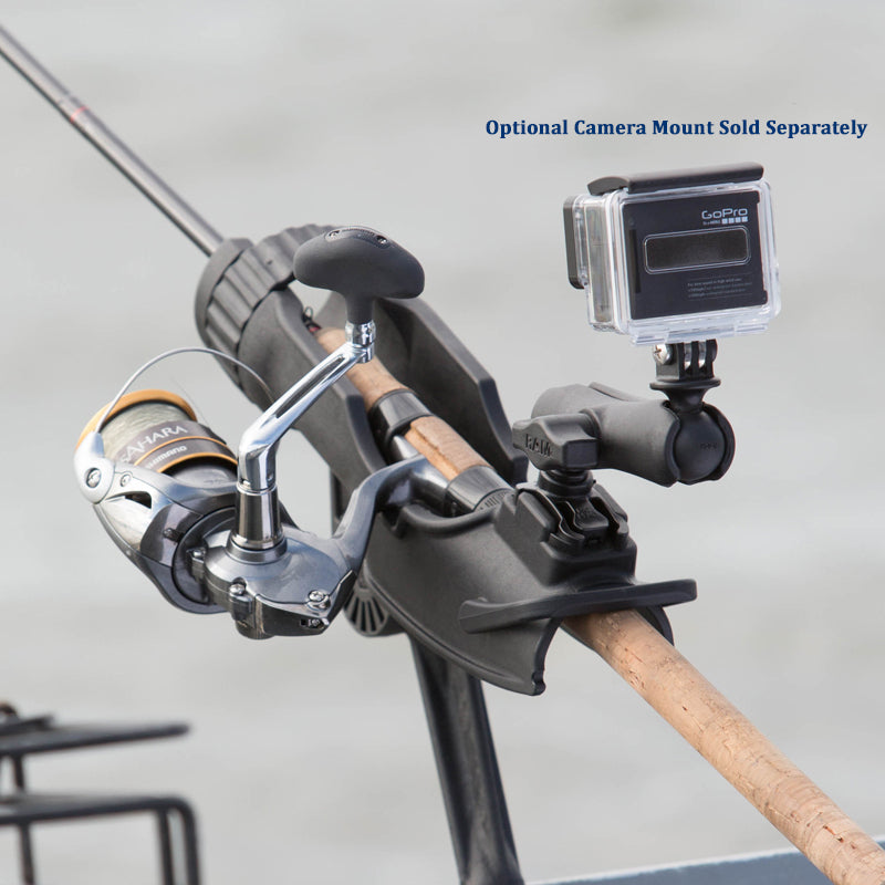 RAM ROD HD Fishing Rod Holder with 6" Spline Post and No Base
