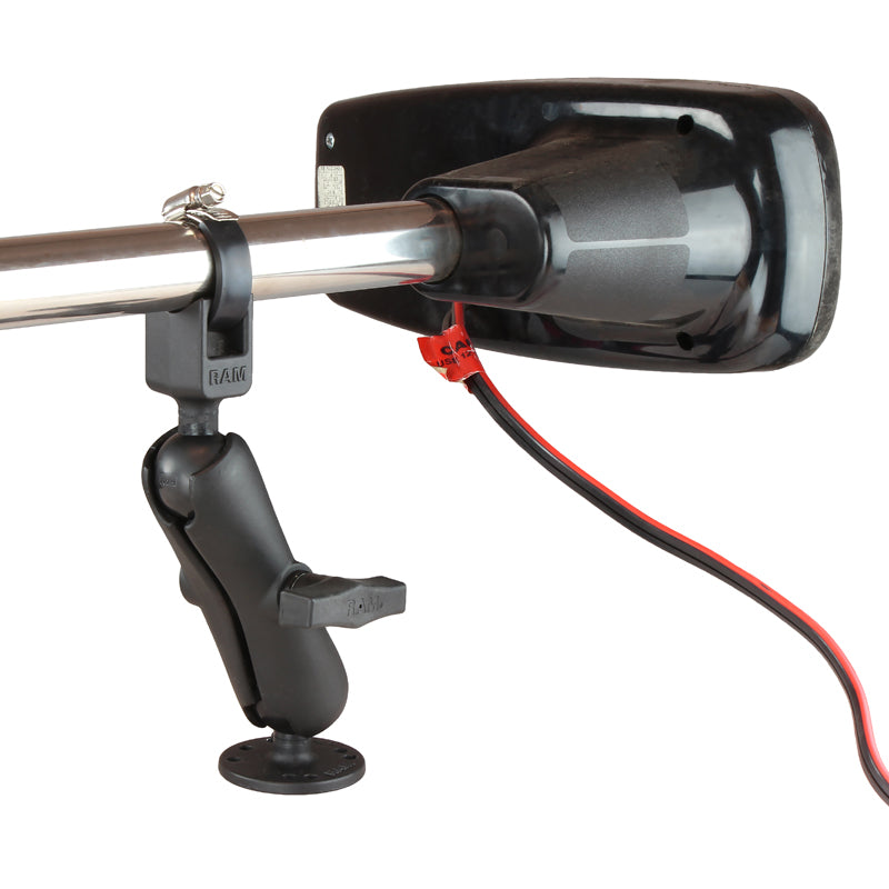 RAM Strap Hose Clamp Trolling Motor Stabilizer Mount