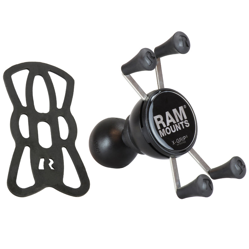 RAM X-Grip Universal Phone / Device Holder with 1.5" Ball and Tether