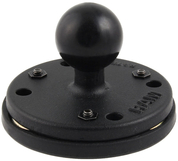 RAM Magnetic Round Base with 1" Ball