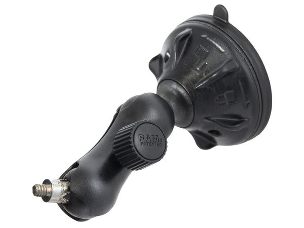 RAM Low Profile Twist-Lock Suction Cup Mount with 1/4" - 20 Stud