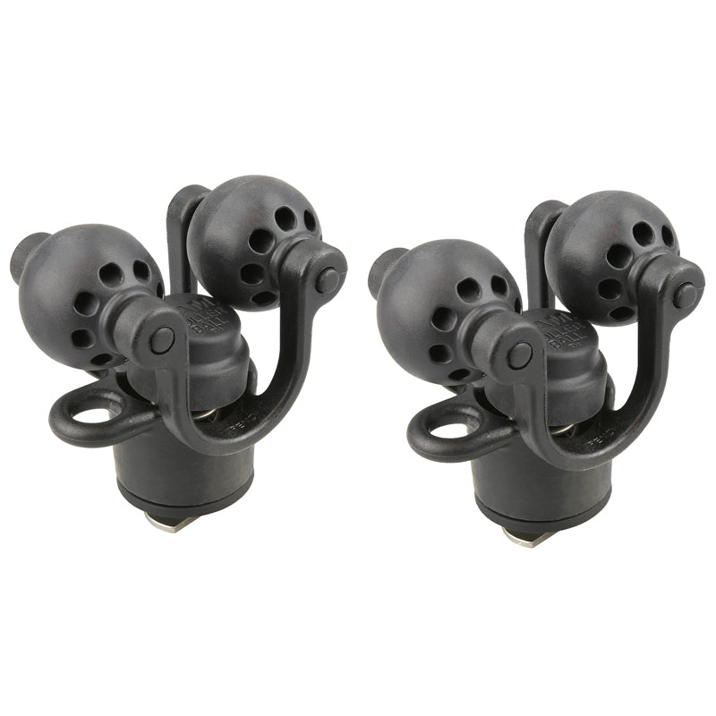 RAM Roller-Ball Paddle & Accessory Holder for Track 2-Pack