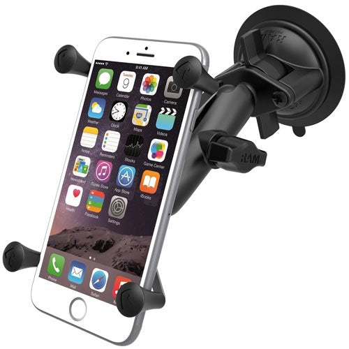 RAM Twist-Lock Suction Cup Mount with X-Grip for Larger Phone / GPS