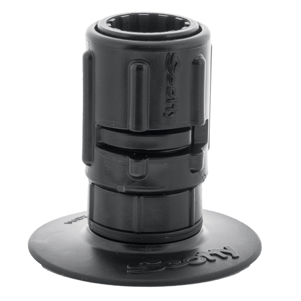 Scotty 3 Inch Stick-On Accessory Mount with Gear-Head