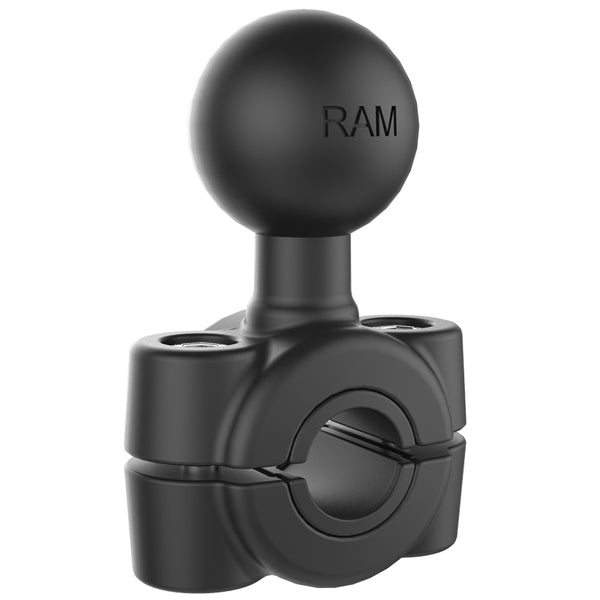 RAM Torque Base with 1" Ball for 3/8" - 5/8"  Diameter Small Rail