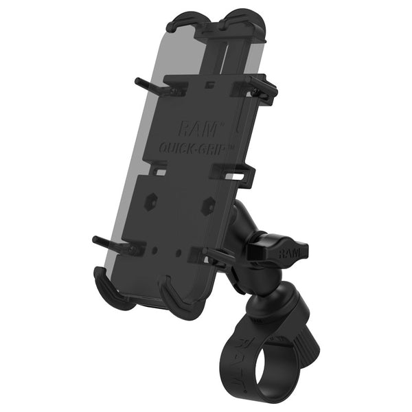 RAM Tough-Strap Handlebar Mount with Quick-Grip XL Phone Holder